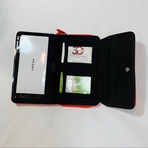 Portafoglio Mundi Big Fat In Ecopelle Nera - Nuovo In Scatola, Con Scomparti Per Carte E Telefono